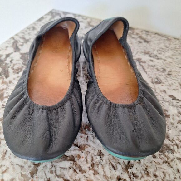 Tieks by Gavrieli Black Ballet Flats 8 - Picture 1 of 10